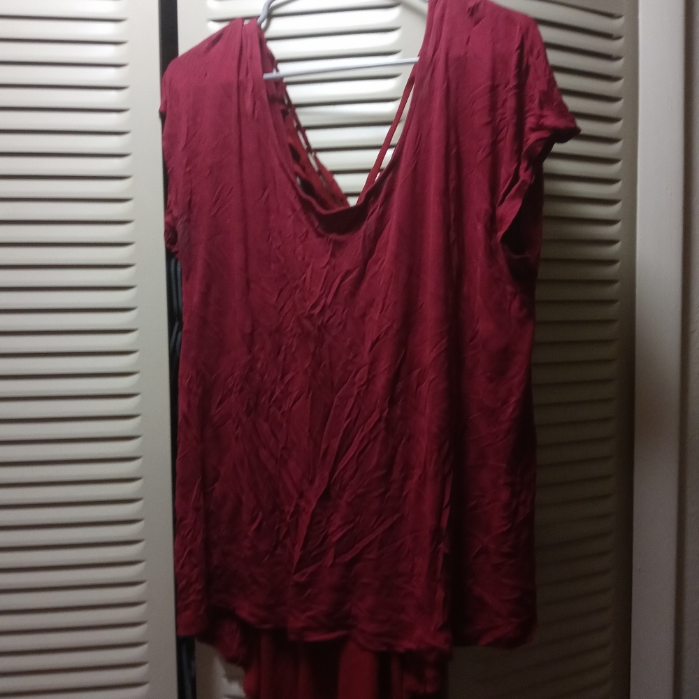 Red torrid top